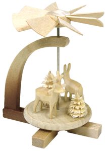 Hans Günter Flath Pyramide mit Rehbock (Hans Günter Flath) Miniaturpyramide mit Rehbock
